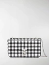 BURBERRY MINI GINGHAM LEATHER LOLA BAG,802811515165935