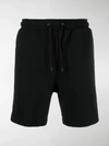 FENDI FF DRAWSTRING WAIST TRACK SHORTS,FAB551ABTC15037393