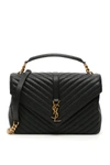 SAINT LAURENT LARGE COLLEGE BAG,192395ABS000042-1000