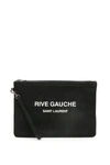 SAINT LAURENT RIVE GAUCHE CLUTCH,201395FAV000005-1070