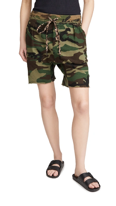 R13 Harem Sweatshorts In Camo