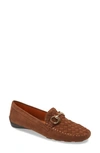 Robert Zur Perlata Loafer In Sigaro Suede