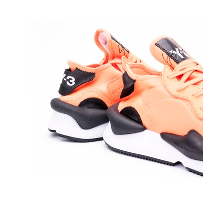 Y-3 Adidas  Kaiwa Sneakers In Orange Fluo