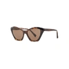 ALAIN MIKLI AMBRETTE TORTOISESHELL CAT-EYE SUNGLASSES,3215827