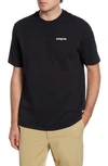 Patagonia Fitz Roy Horizons Responsibili-tee T-shirt In Black