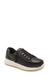 Billy Footwear Comfort Leather Lo Sneaker In Black/ White