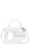 Off-white Jitney 28 Meteor Shower Top-handle Bag In White