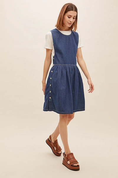 Mads Nørgaard Dalia Organic-cotton Denim Dress