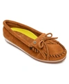 Minnetonka Kilty Plus Driving Moccasin In Brown