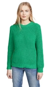 TORY SPORT PERFORMANCE COTTON RIBBED jumper