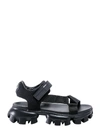 Prada Sandals In Black