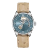 Hamilton Jazzmaster Open Heart Auto In Blue