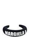 Mm6 Maison Margiela Crystal-embellished Hairband In Black