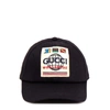 Gucci Men's International Logo Baseball Hat In Black