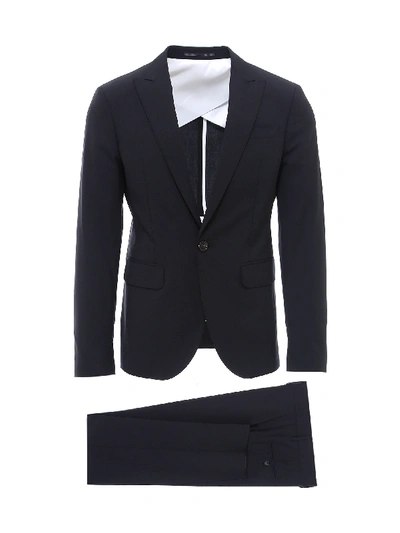 Dsquared2 Tokyo Fit Cool Wool Suit In Black
