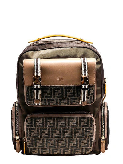 Fendi Backpack In Green