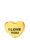 Marc Jacobs Marc Jacob The Heart Clutch In Gold