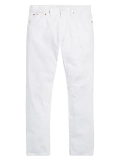 Polo Ralph Lauren Sullivan Slim-fit Stretch-denim Jeans In White