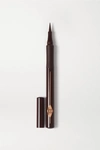Charlotte Tilbury The Feline Flick Quick Fine Line Eyeliner Pen In Brown