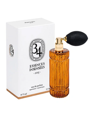 Diptyque Limited Edition 34 Collection, Essences Insensees Eau De Parfum, 2.5 Oz./ 75 ml