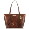 Brahmin Medium Asher Melbourne Embossed Leather Tote