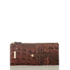 Brahmin Credit Card Melbourne Embossed Leather Wallet