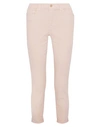 L AGENCE L'AGENCE WOMAN PANTS LIGHT PINK SIZE 30 COTTON, ELASTANE,13463142FK 5