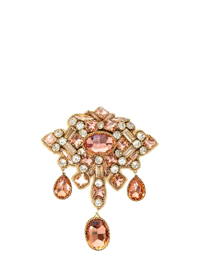 Dries Van Noten Brooch In Pink