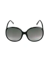 GIVENCHY 63MM ROUND GRADIENT SUNGLASSES,400012395236