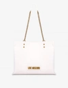 LOVE MOSCHINO SHOPPER WITH LETTERING LOGO