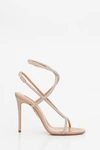 AQUAZZURA MOONDUST SANDALS WITH STILETTO HEELS,11335727