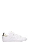 ADIDAS ORIGINALS STAN SMITH SNEAKERS IN WHITE LEATHER,11335403