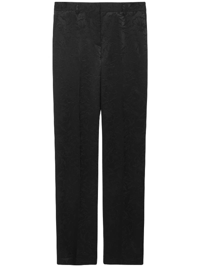 Msgm Trousers  In Black