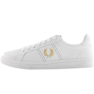 Fred Perry Authentic Spencer Leather Sneaker In White