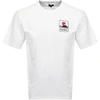 EDWIN CREW NECK SUNSET ON MT FUJI T SHIRT WHITE,131084