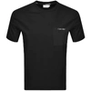 CALVIN KLEIN CALVIN KLEIN LOGO T SHIRT BLACK,132397