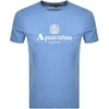 AQUASCUTUM AQUASCUTUM GRIFFIN T SHIRT BLUE,132546