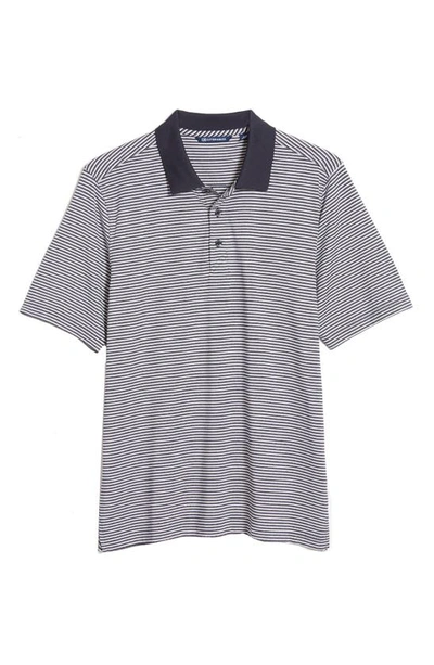 CUTTER & BUCK CUTTER & BUCK FORGE DRYTEC STRIPE PERFORMANCE POLO,BCK00113