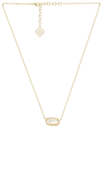 Kendra Scott Elisa Necklace In Gold & White Pearl