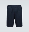Acne Studios Elasticated-waist Ripstop Shorts In Blue