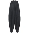 MAISON MARGIELA HIGH-RISE WIDE-LEG WOOL trousers,P00468662