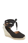 SOLUDOS WEDGE LACE-UP ESPADRILLE SANDAL,FWT1101