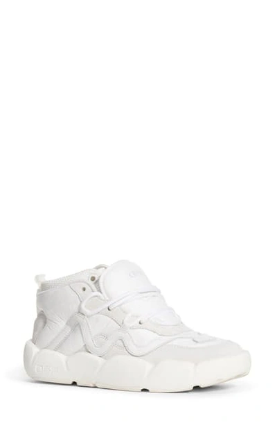 Off-white Optic Chlorine Mid Top Sneaker In White