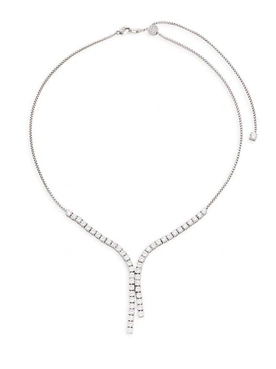 Adriana Orsini Rhodium-plated Cubic Zirconia Necklace