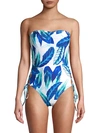 RACHEL RACHEL ROY Oahu Palm-Print 1-Piece Swimsuit,0400012555403