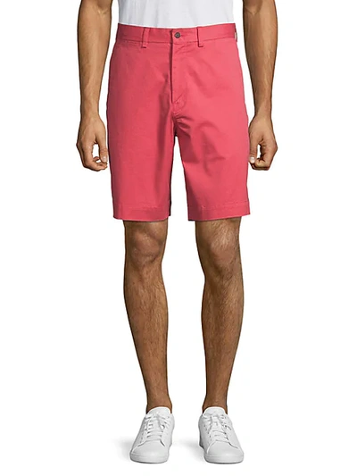 Polo Ralph Lauren Classic-fit Stetch Cotton Shorts In Red