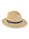 HAT ATTACK OPEN-WEAVE STRAW RANCHER,0400012059100