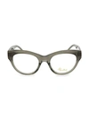 POMELLATO 56MM Cat Eye Optical Glasses,0400012455739