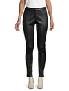 JASON WU COLLECTION STOVEPIPE LEATHER PANTS,0400012476950