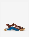 DOLCE & GABBANA NS1 SANDALS IN COWHIDE